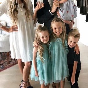 Downeast basics White crochet dress